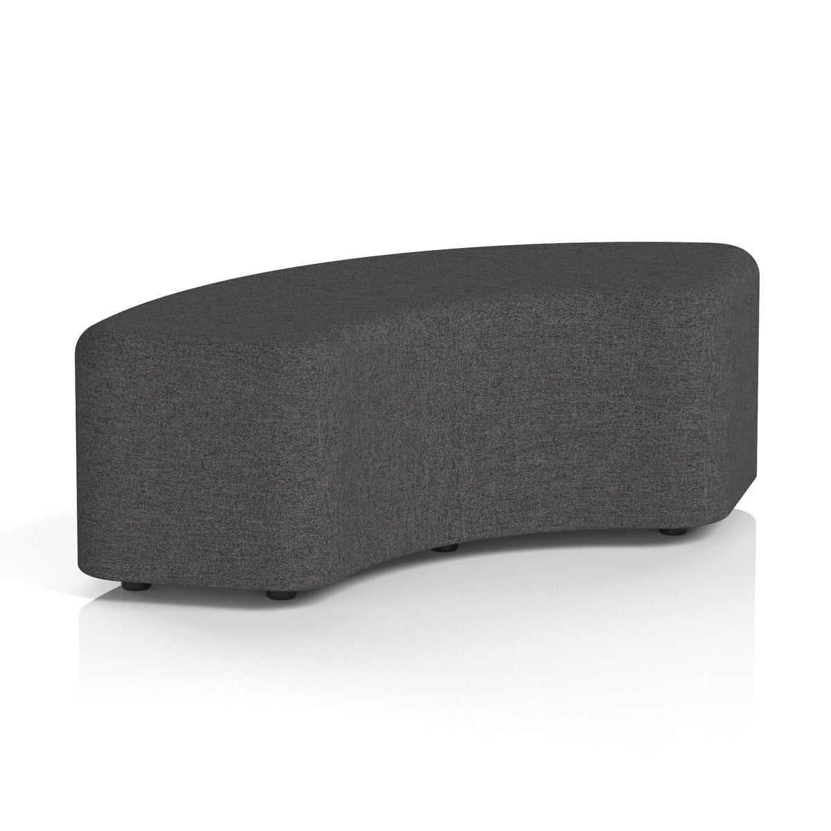 Commercial 90° Curved Stool – Single Tone | Crib 5 Contract X2 - Arithmetic Body And Top - Industrious Decor