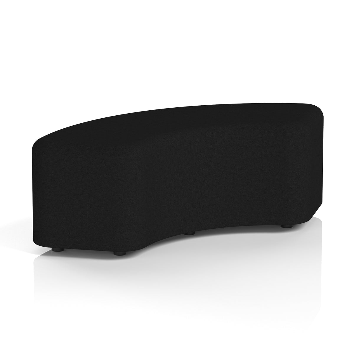 Commercial 90° Curved Stool – Single Tone | Crib 5 Contract X2 - Diameter Body And Top - Industrious Decor