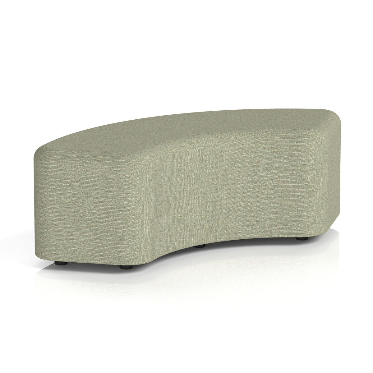 Commercial 90° Curved Stool – Single Tone | Crib 5 Contract Main Line Flax - Newbury Body And Top - Industrious Decor
