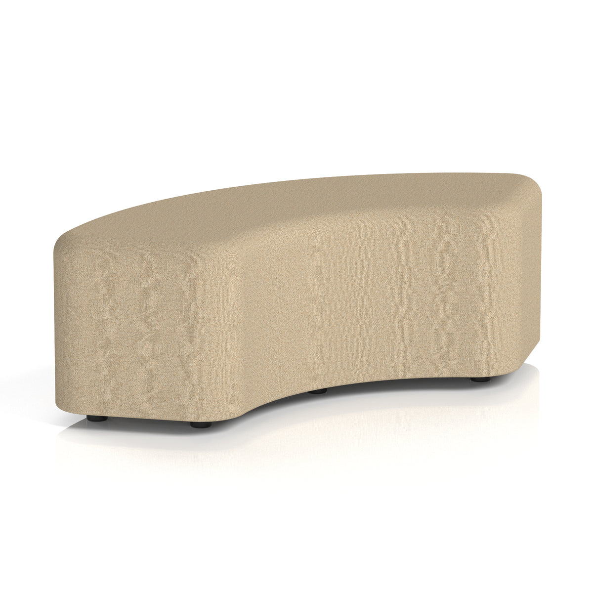 Commercial 90° Curved Stool – Single Tone | Crib 5 Contract Main Line Flax - Upminster Body And Top - Industrious Decor