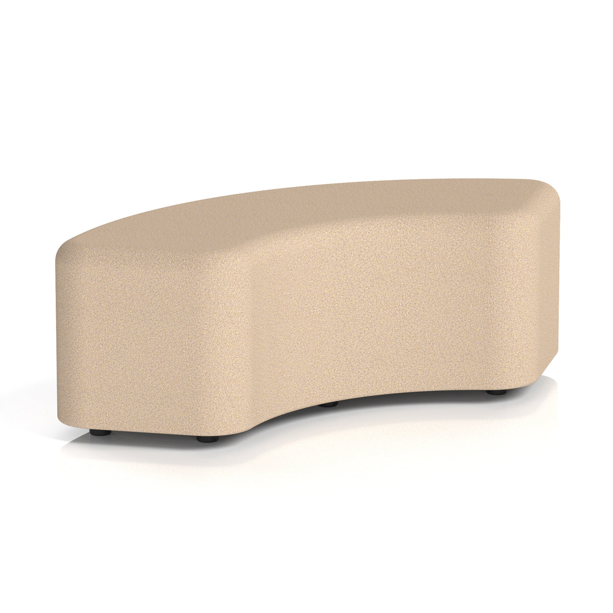 Commercial 90° Curved Stool – Single Tone | Crib 5 Contract Synergy - Affix Body And Top - Industrious Decor