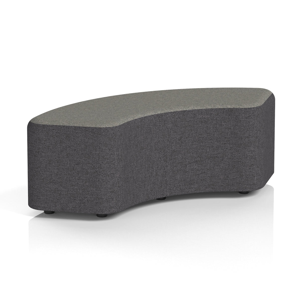 Commercial 90° Curved Stool Two Tone | Crib 5 Contract X2 - Arithmetic Body Number Top - Industrious Decor