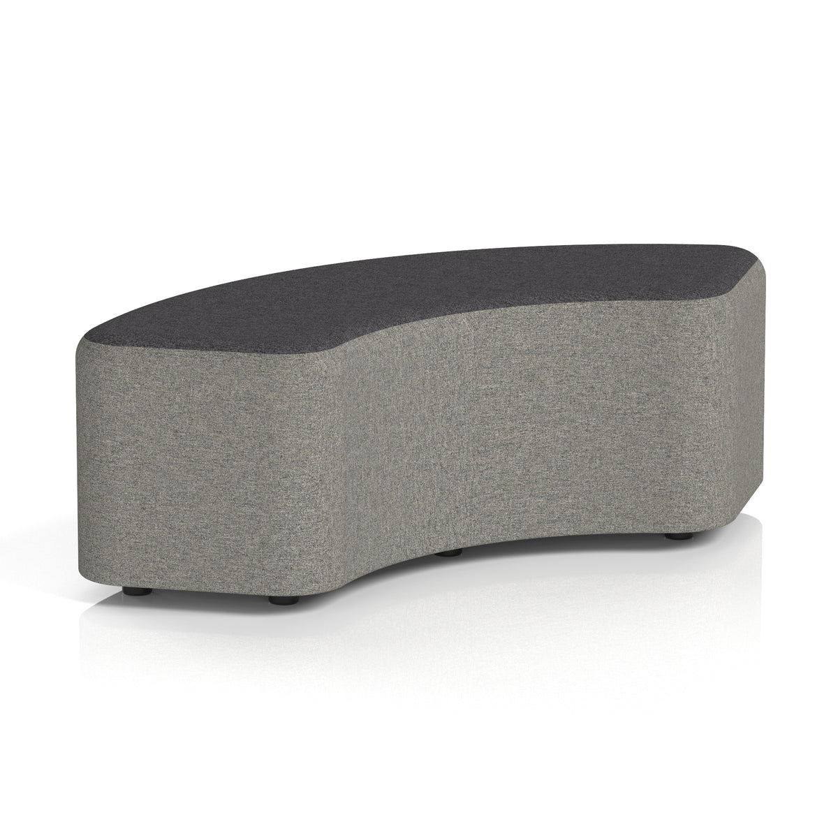 Commercial 90° Curved Stool Two Tone | Crib 5 Contract X2 - Number Body Arithmetic Top - Industrious Decor
