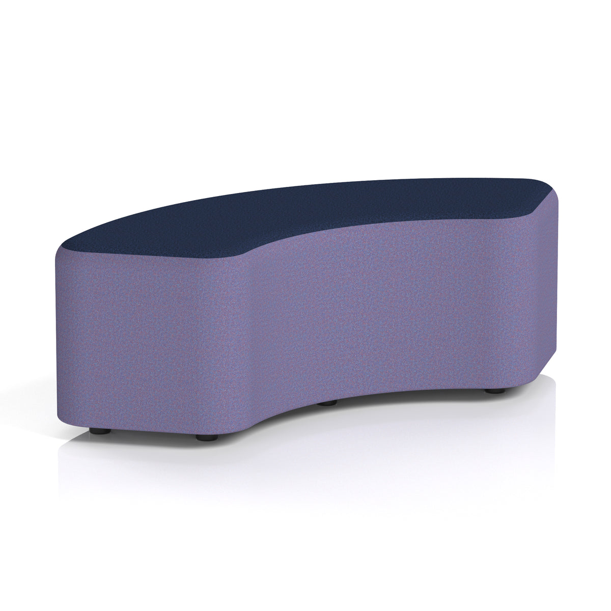Commercial 90° Curved Stool Two Tone | Crib 5 Contract Synergy - Order Body Alike Top - Industrious Decor