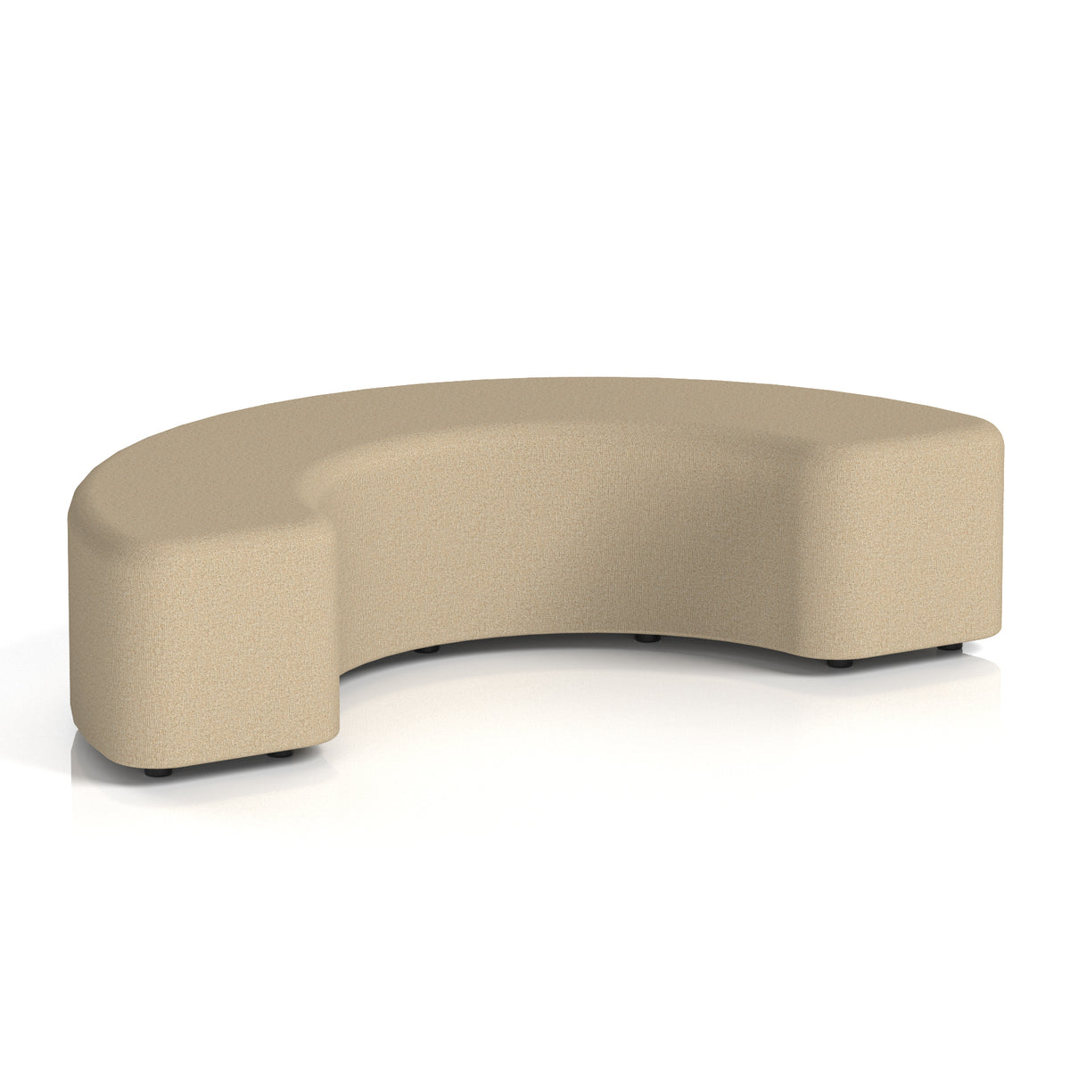 Commercial 180° Curved Stool – Single Tone | Crib 5 Contract Main Line Flax - Upminster Body And Top - Industrious Decor