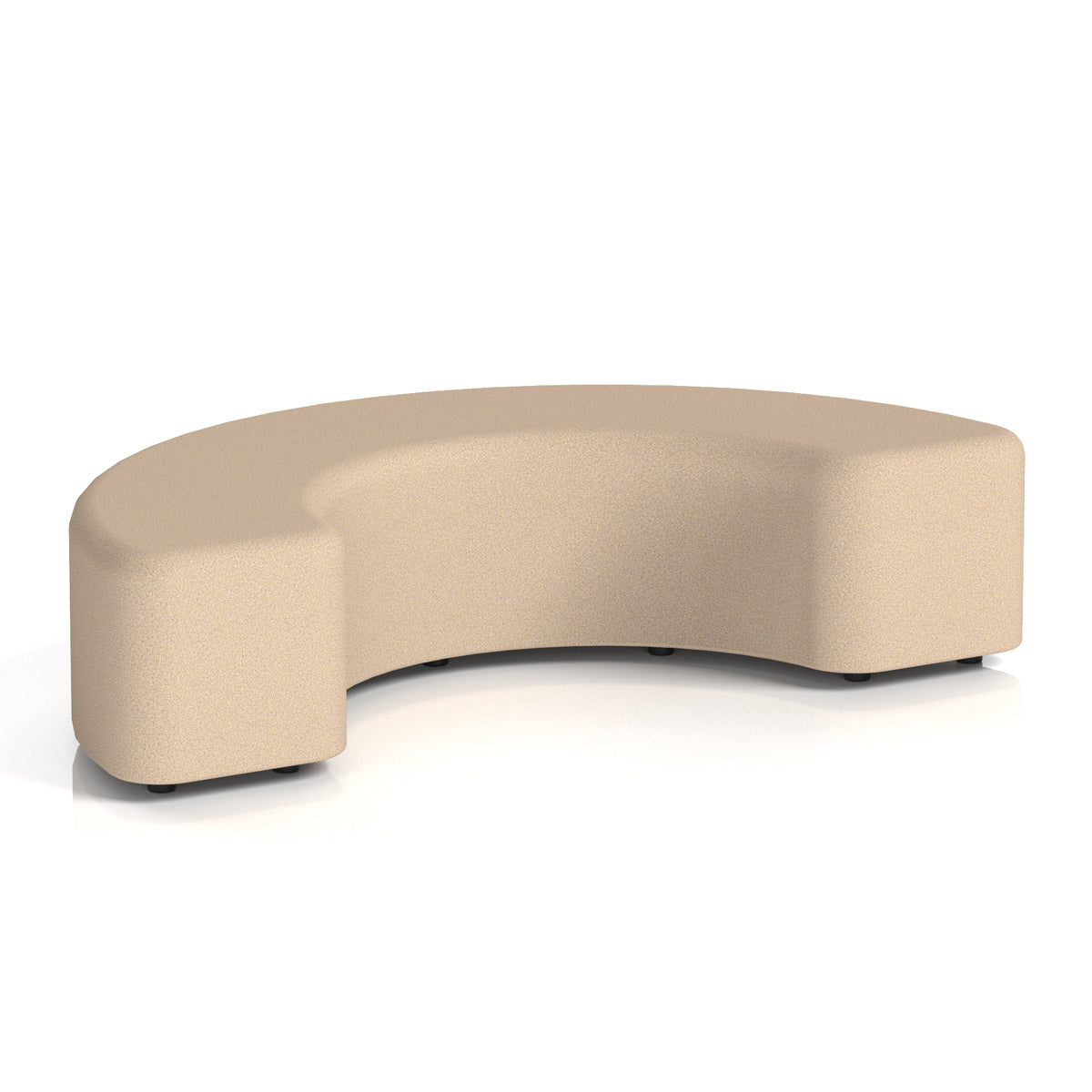 Commercial 180° Curved Stool – Single Tone | Crib 5 Contract Synergy - Affix Body And Top - Industrious Decor