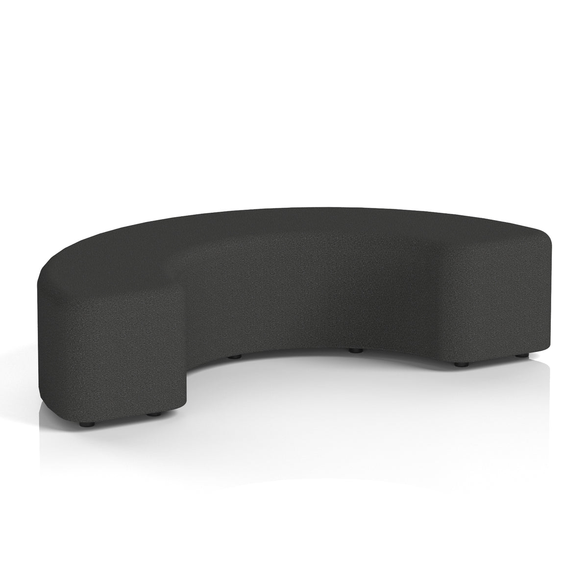 Commercial 180° Curved Stool – Single Tone | Crib 5 Contract Synergy - Mix Body And Top - Industrious Decor