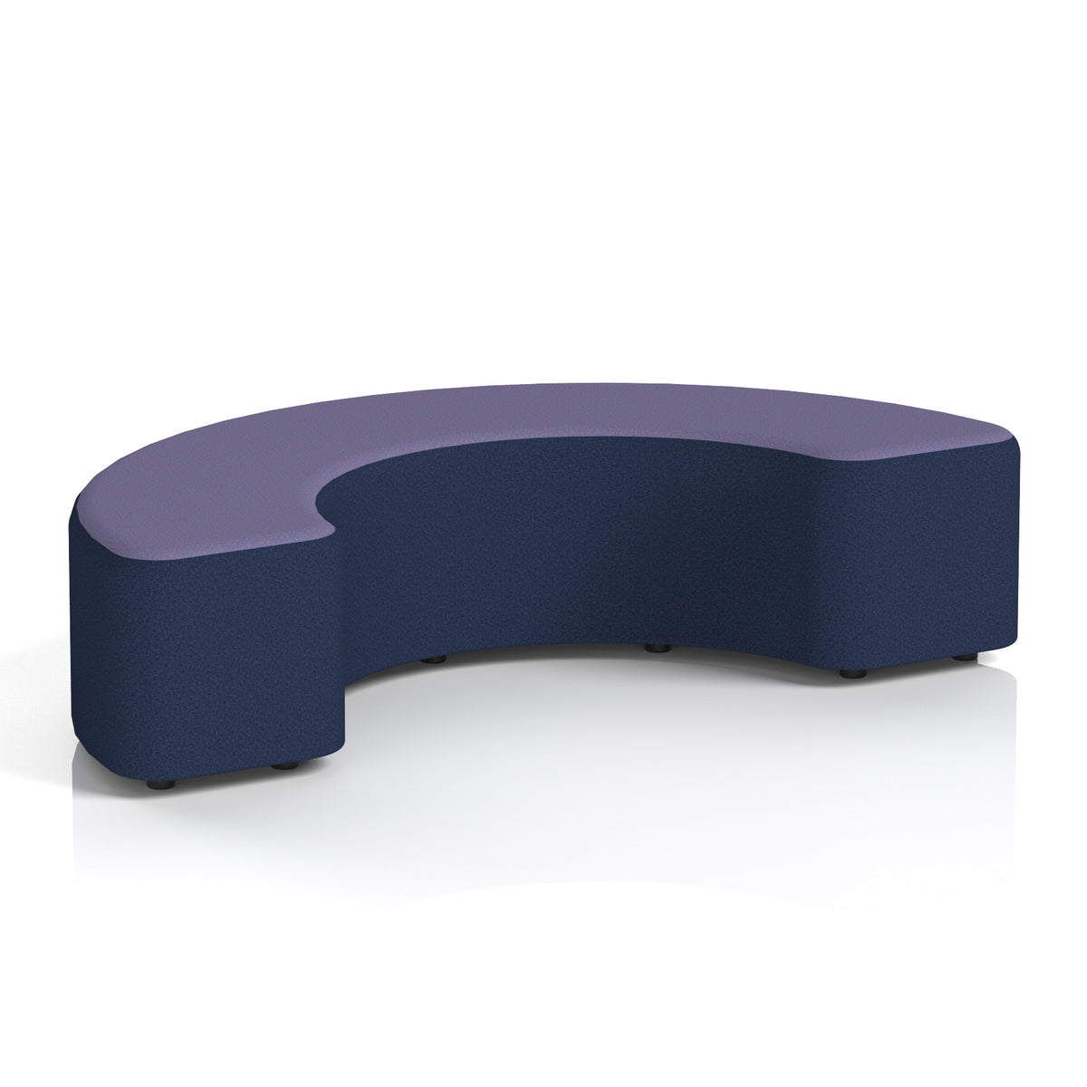 Commercial 180° Curved Stool Two Tone | Crib 5 Contract Synergy - Alike Body Order Top - Industrious Decor