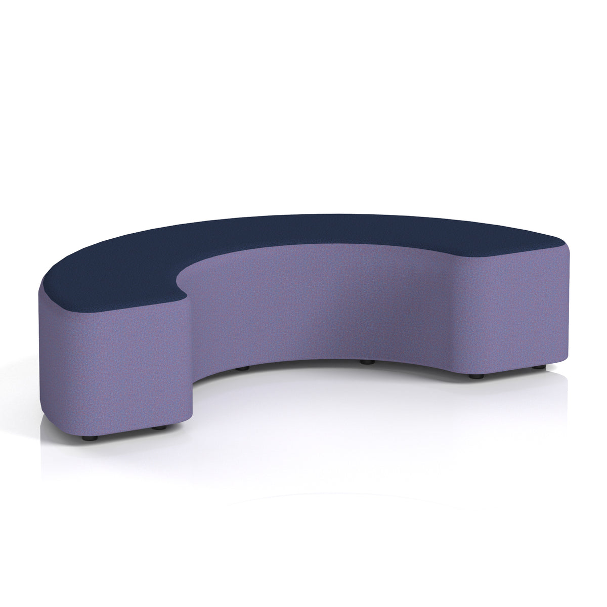 Commercial 180° Curved Stool Two Tone | Crib 5 Contract Synergy - Order Body Alike Top - Industrious Decor