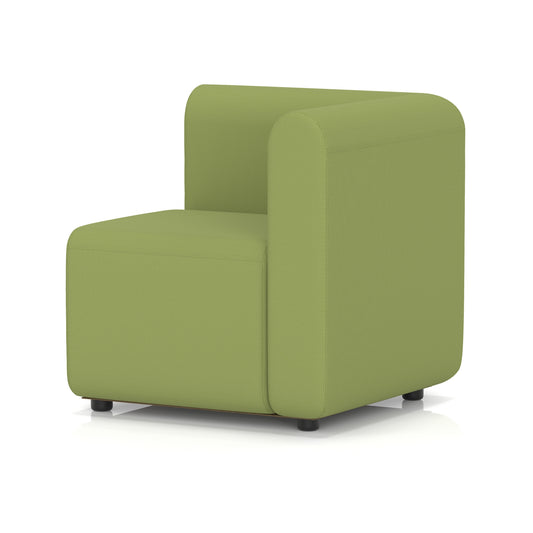Commercial Modular Left-End Seating Unit – Crib 5 Contract Era - Endurance - Industrious Decor