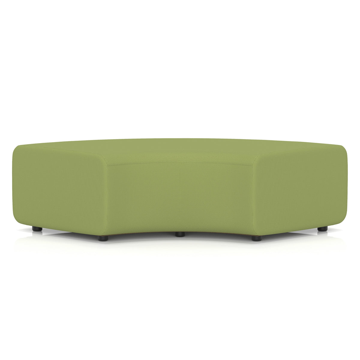 Commercial 90° Backless Curved Modular Seating – Crib 5 Contract Era - Endurance - Industrious Decor