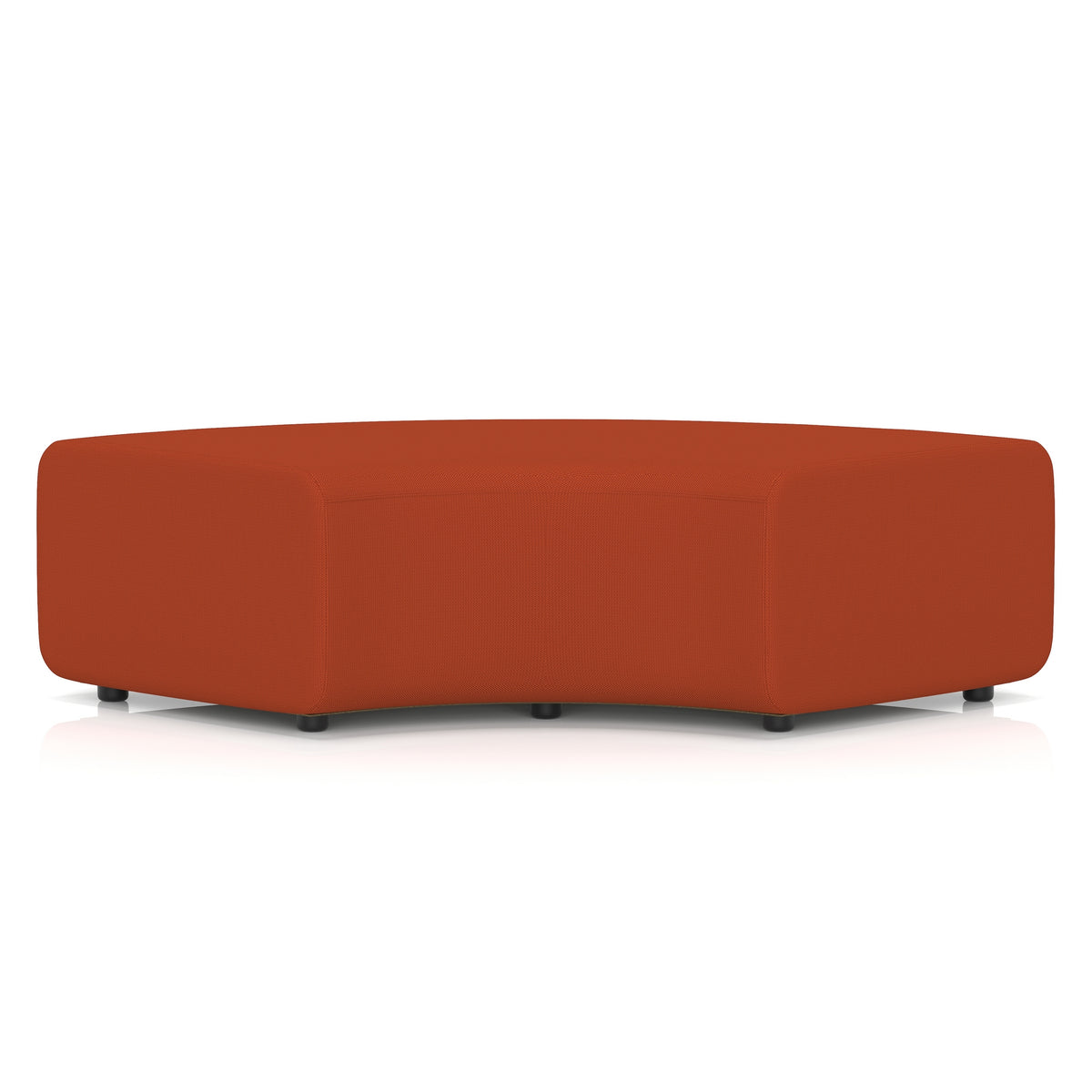 Commercial 90° Backless Curved Modular Seating – Crib 5 Contract Era - Experience - Industrious Decor