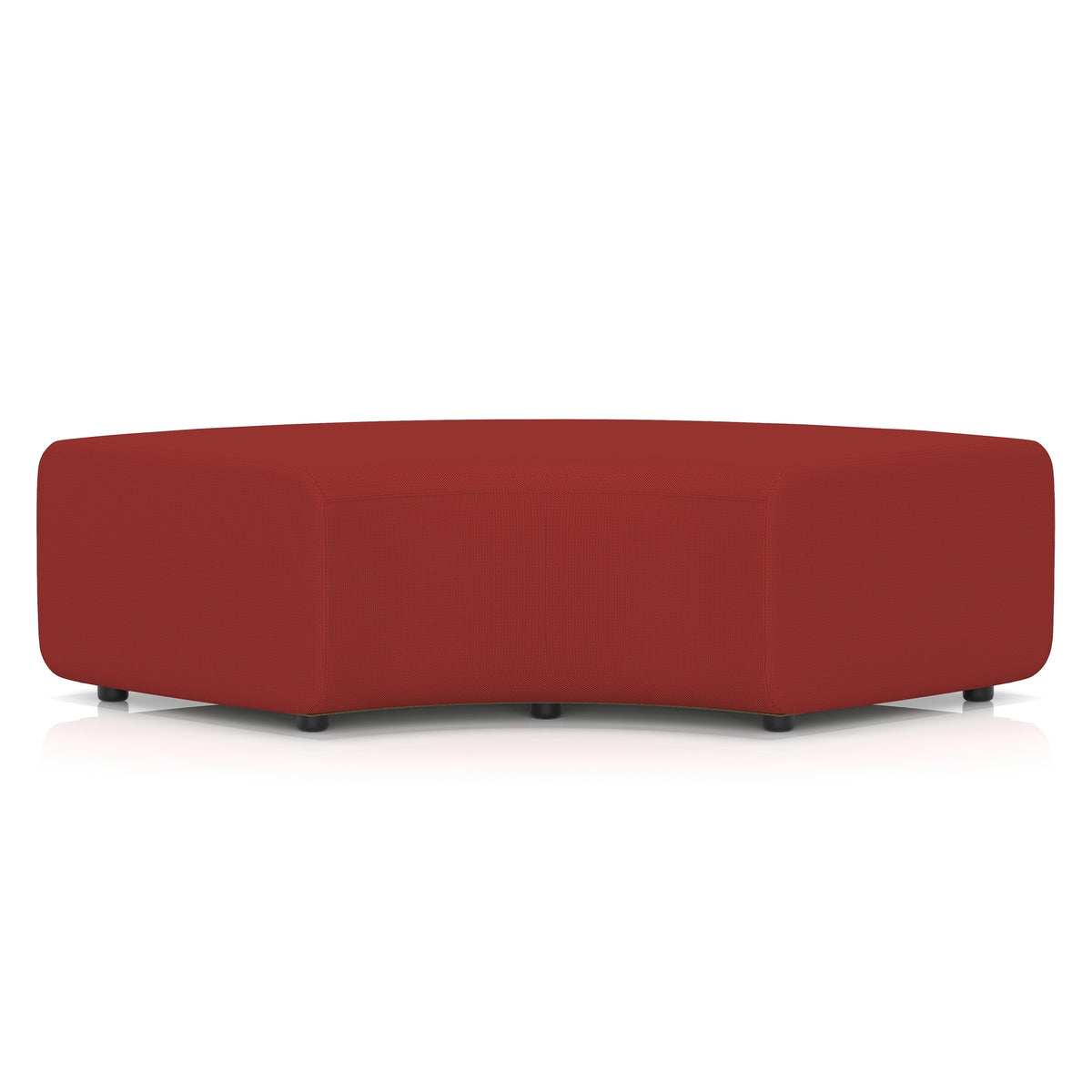 Commercial 90° Backless Curved Modular Seating – Crib 5 Contract Era - Extent - Industrious Decor