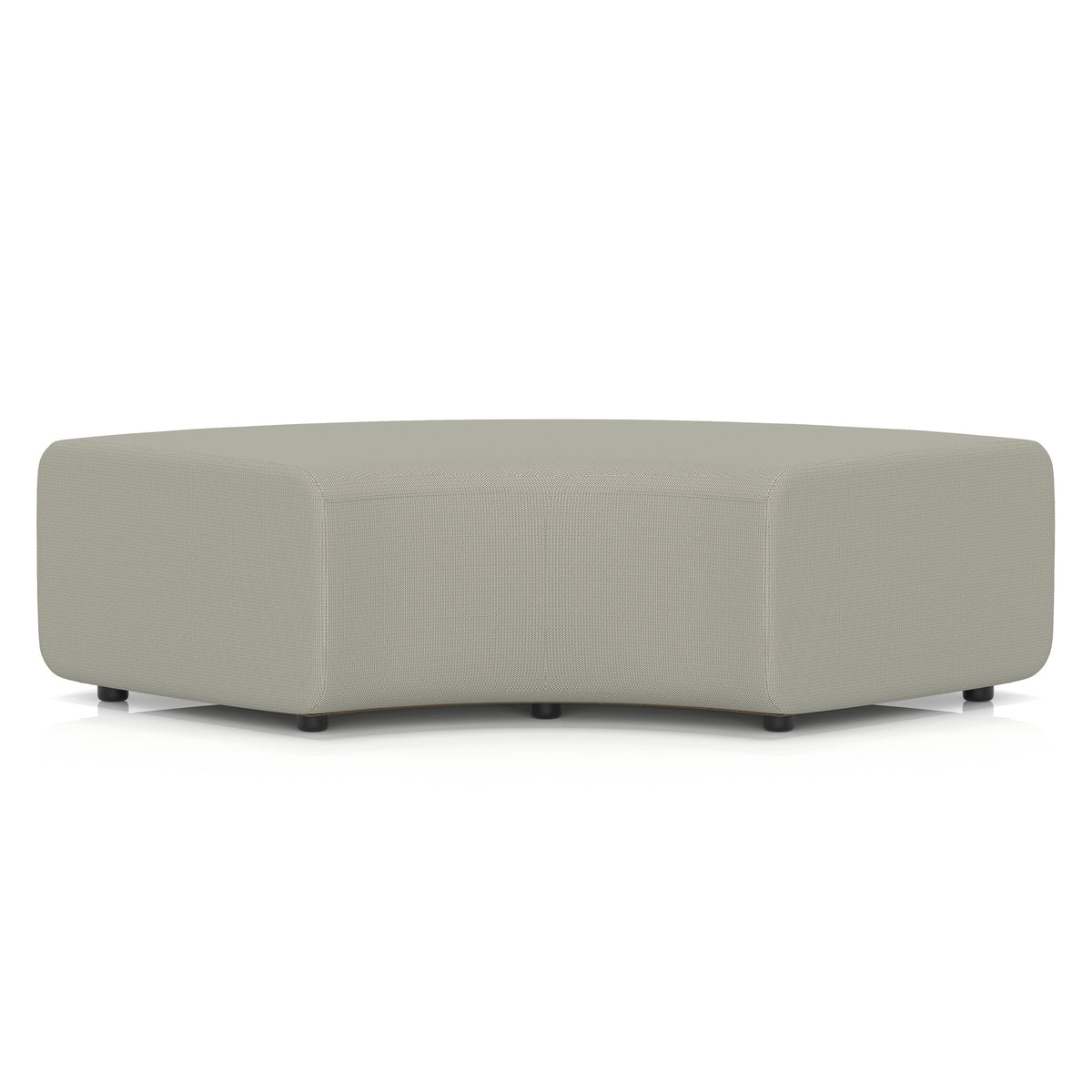 Commercial 90° Backless Curved Modular Seating – Crib 5 Contract Era - Generation - Industrious Decor