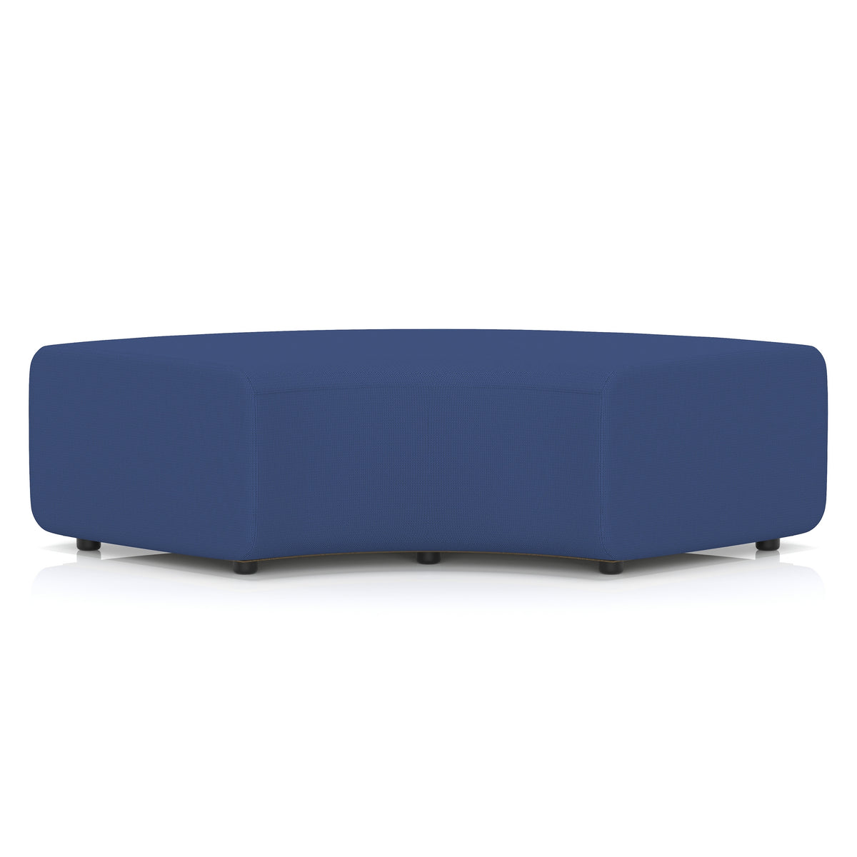 Commercial 90° Backless Curved Modular Seating – Crib 5 Contract Era - Perennial - Industrious Decor