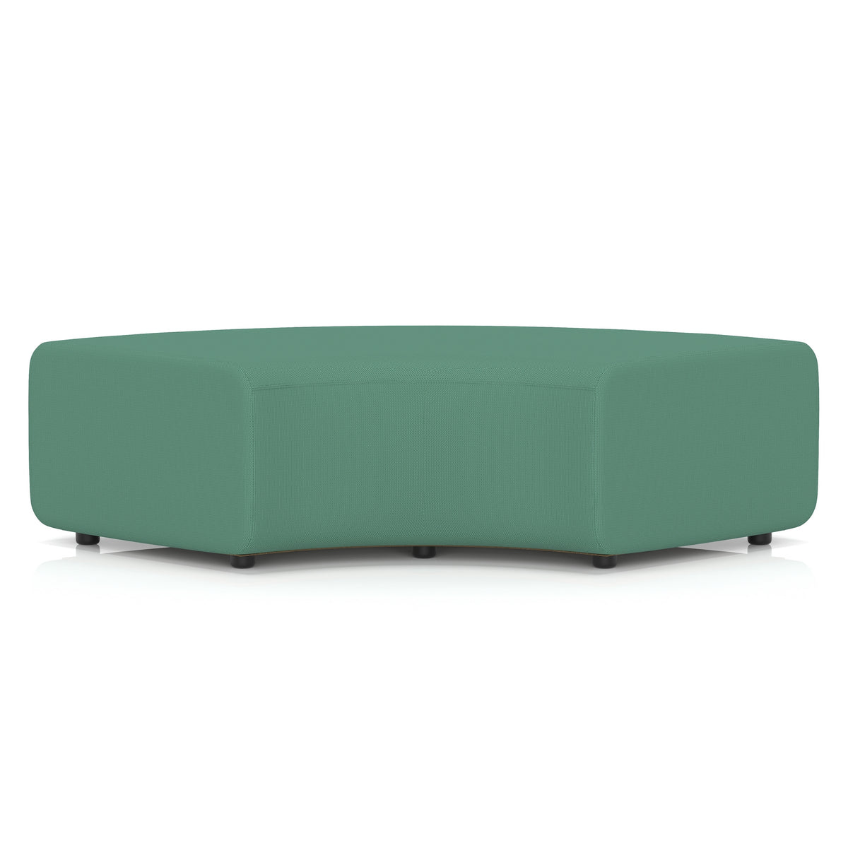 Commercial 90° Backless Curved Modular Seating – Crib 5 Contract Era - Rest - Industrious Decor