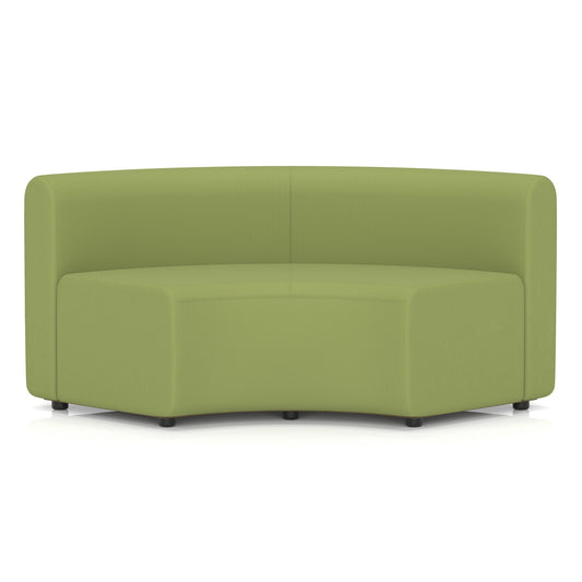 Commercial 90° Inner Curve Modular Seating – Low Back – Crib 5 Contract - Industrious Decor