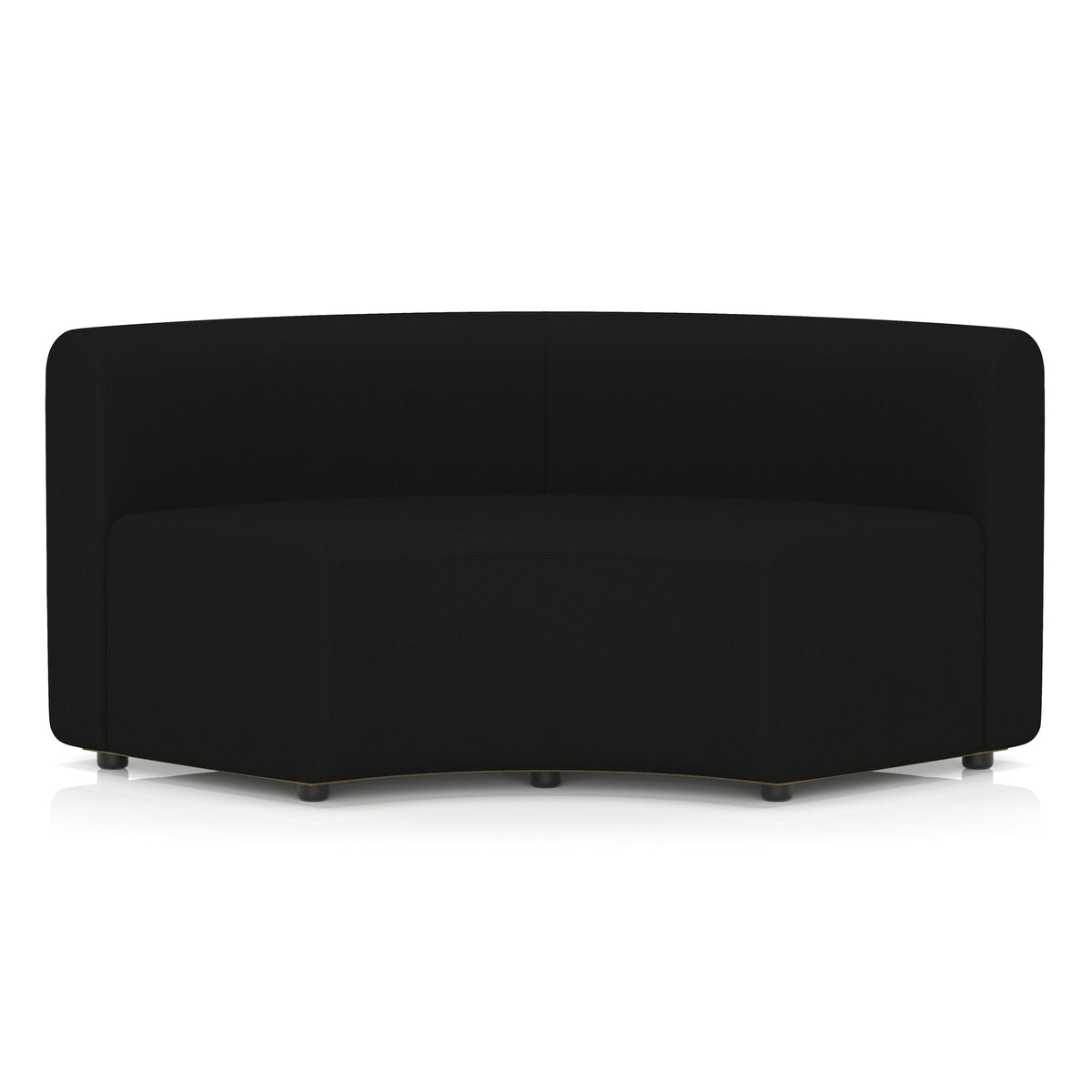 Commercial 90° Inner Curve Modular Seating – Low Back – Crib 5 Contract Forward - Industrious Decor