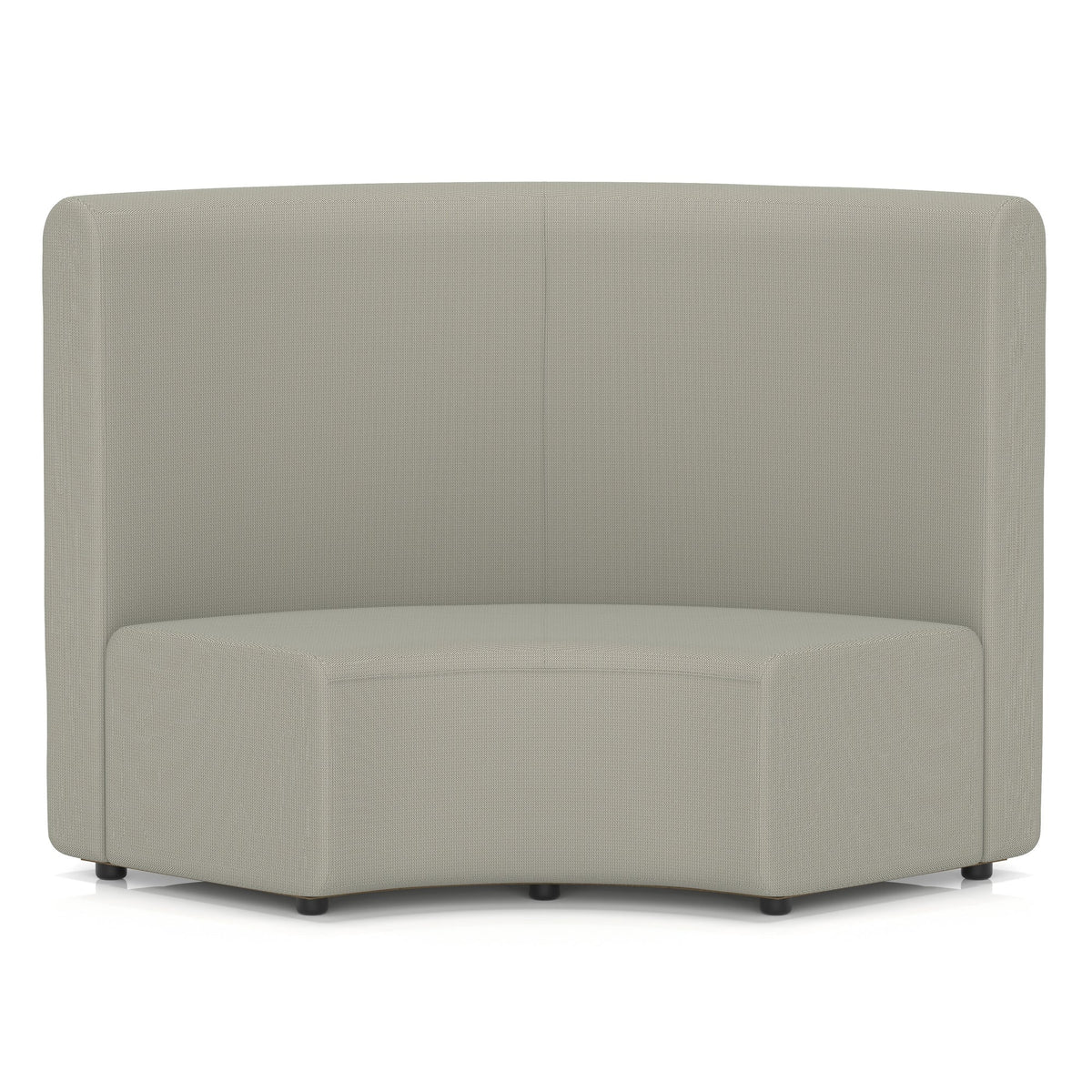Commercial 90 degree inner curve modular seating high back – Generation