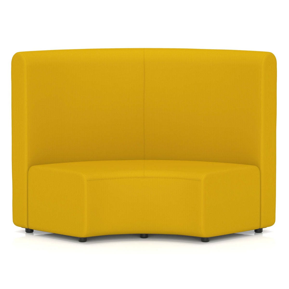 Commercial 90 degree inner curve modular seating high back – Occasion