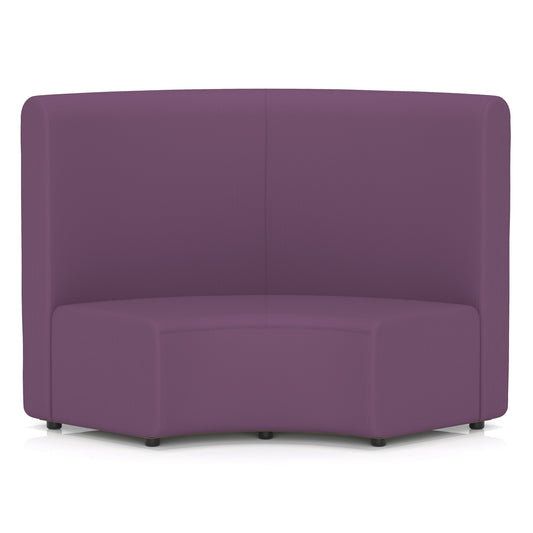 Commercial 90° Inner Curve Modular Seating – High Back – Crib 5 Contract Prime - Industrious Decor