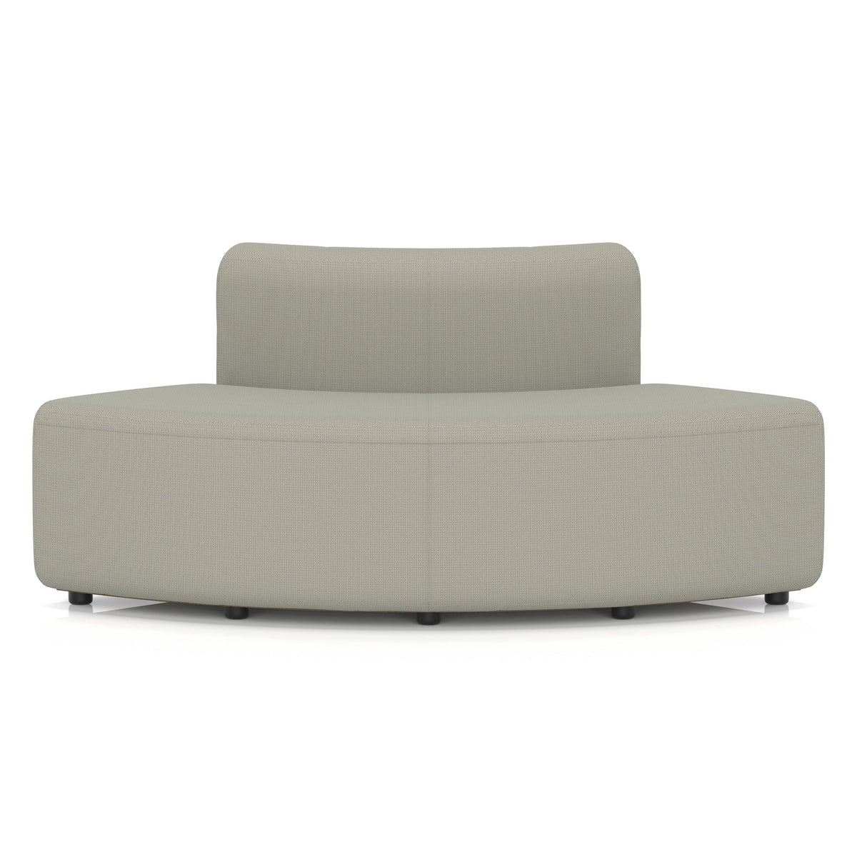 Commercial 90 degree outer curve modular seating low back – Generation