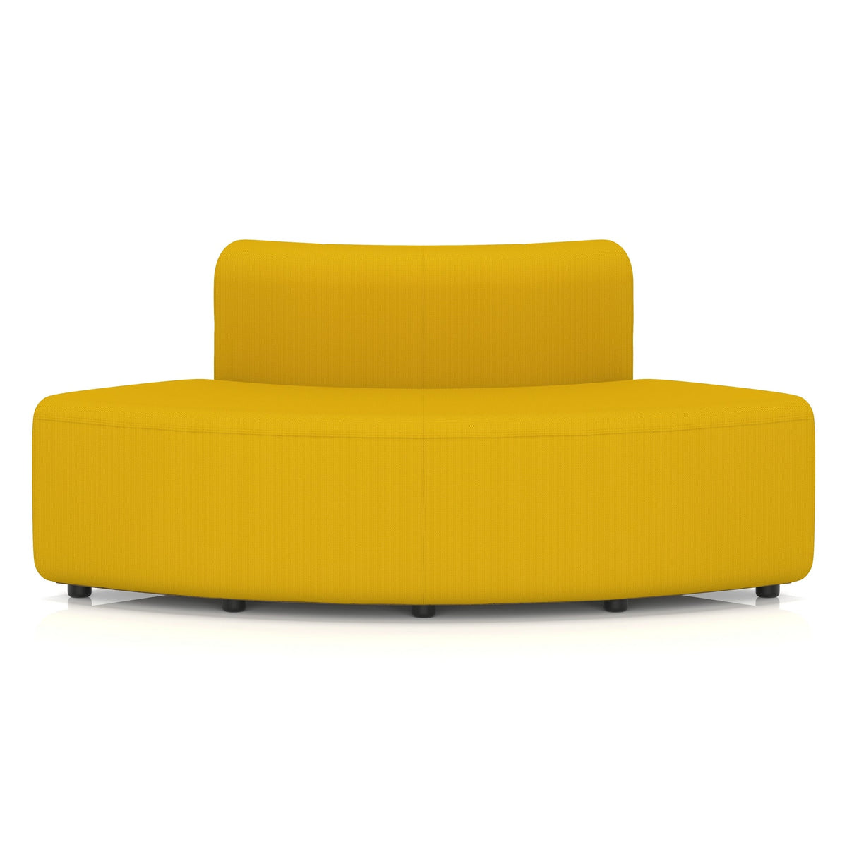 Commercial 90 degree outer curve modular seating low back – Occasion