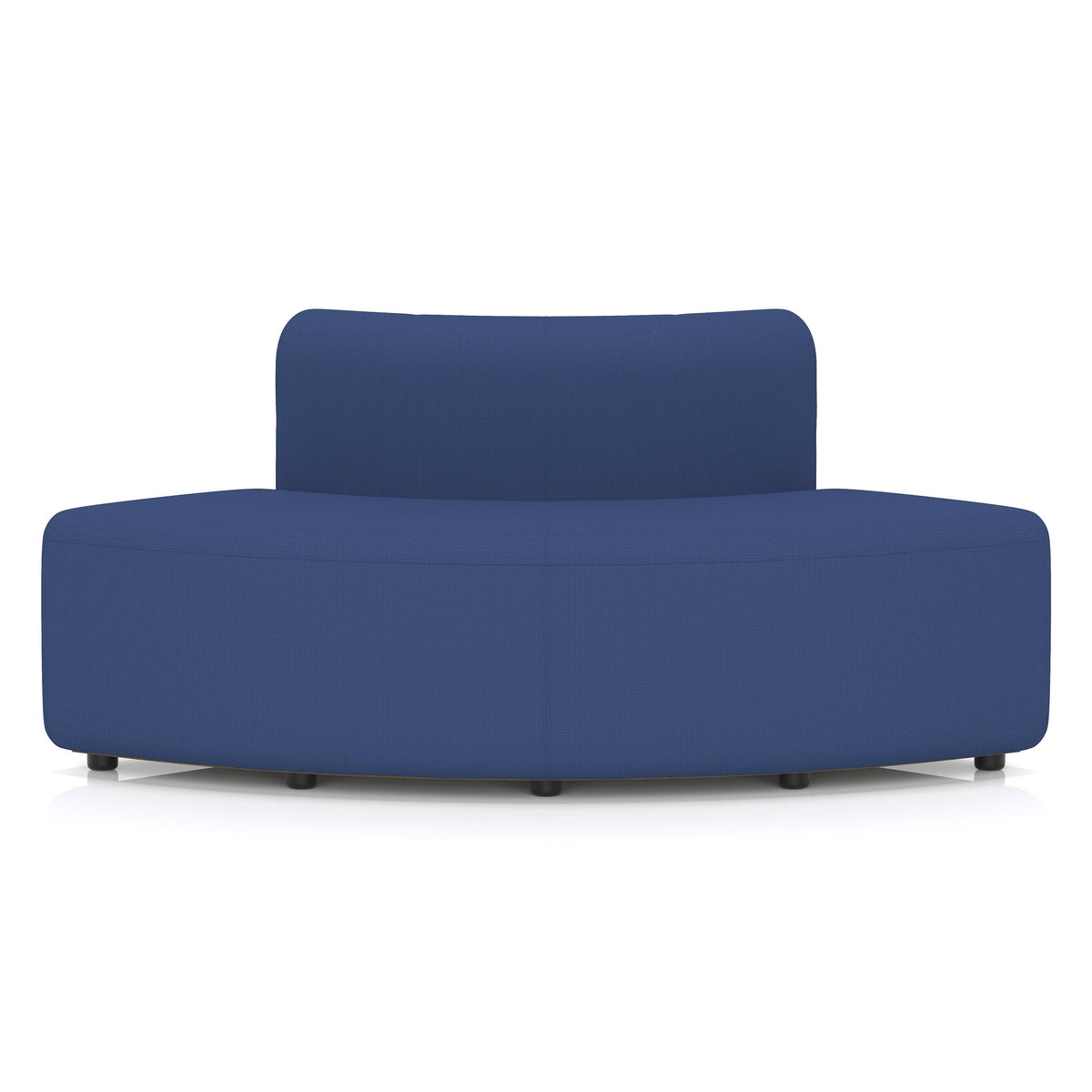 Commercial 90 degree outer curve modular seating low back – Perennial