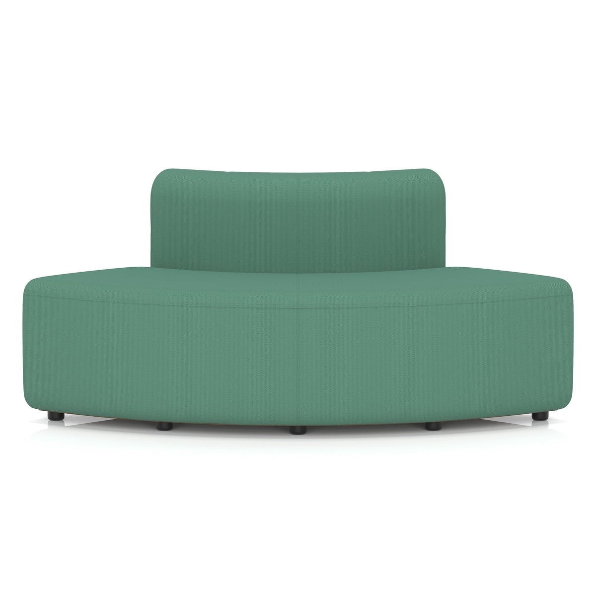 Commercial 90 degree outer curve modular seating low back – Rest