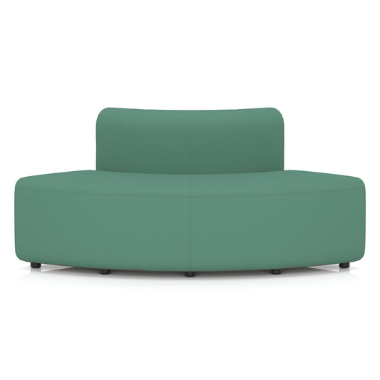 Commercial 90° Outer Curve Modular Seating – Low Back – Crib 5 Contract Rest - Industrious Decor