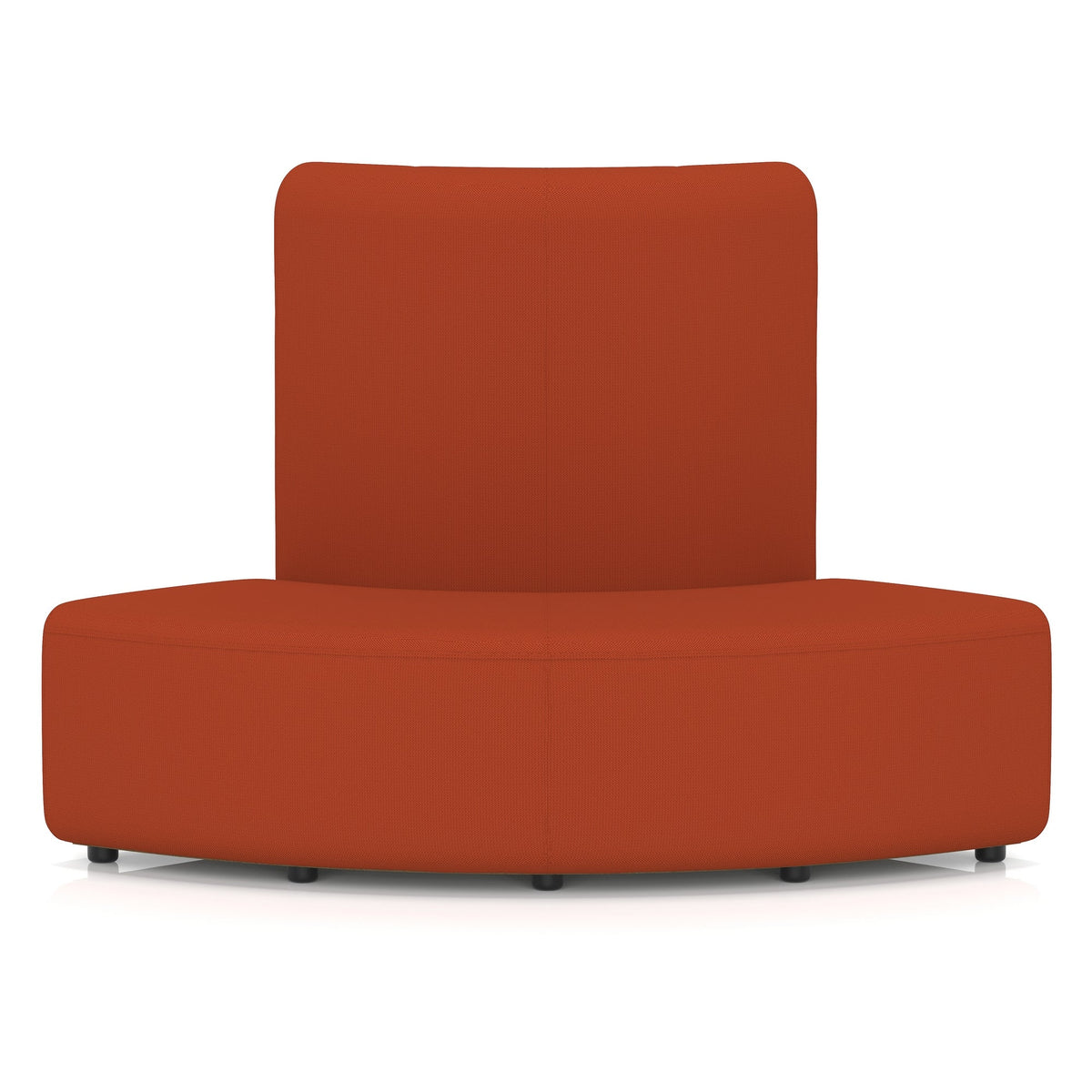 Commercial 90° Outer Curve Modular Seating – High Back – Crib 5 Contract Experience - Industrious Decor