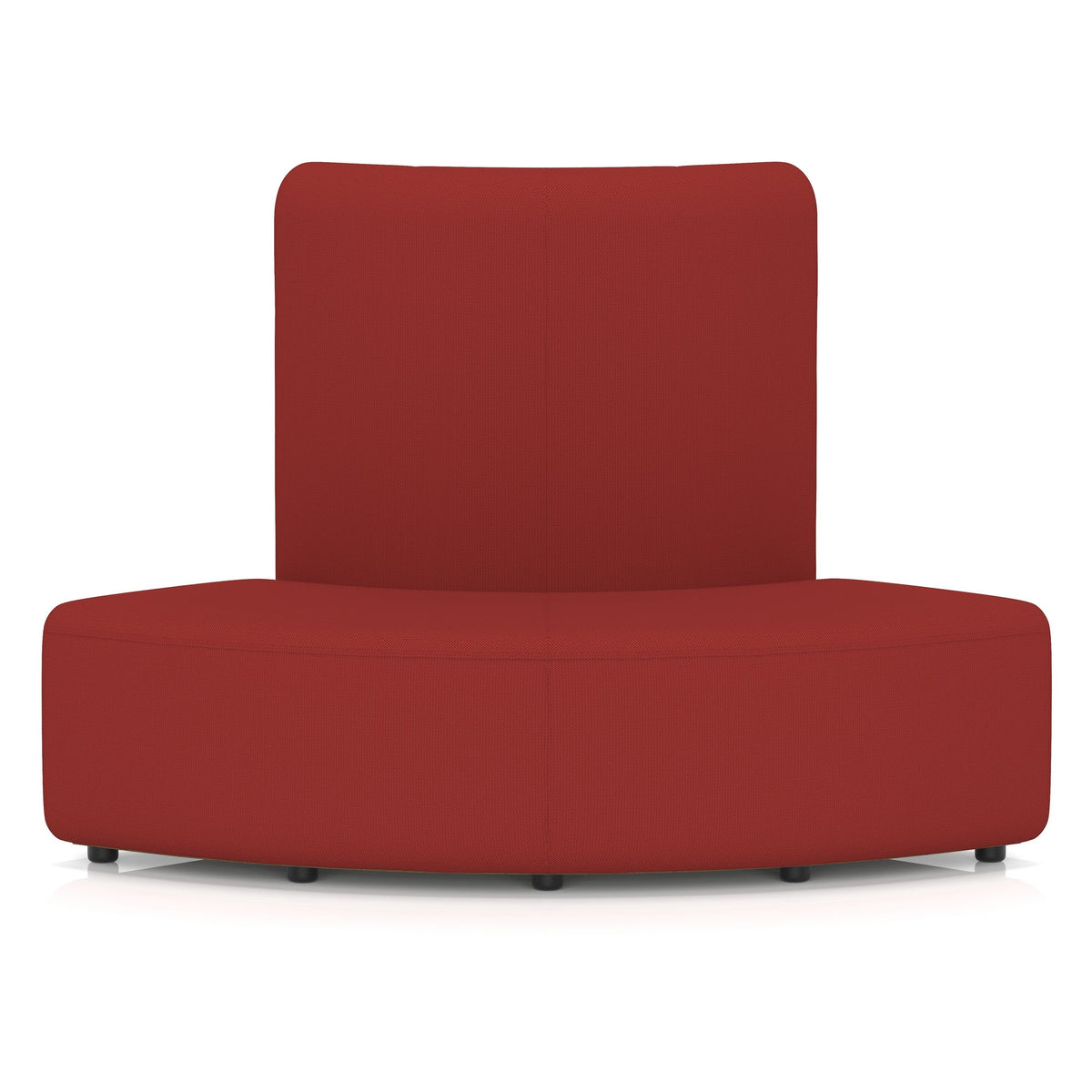 Commercial 90° Outer Curve Modular Seating – High Back – Crib 5 Contract Extent - Industrious Decor