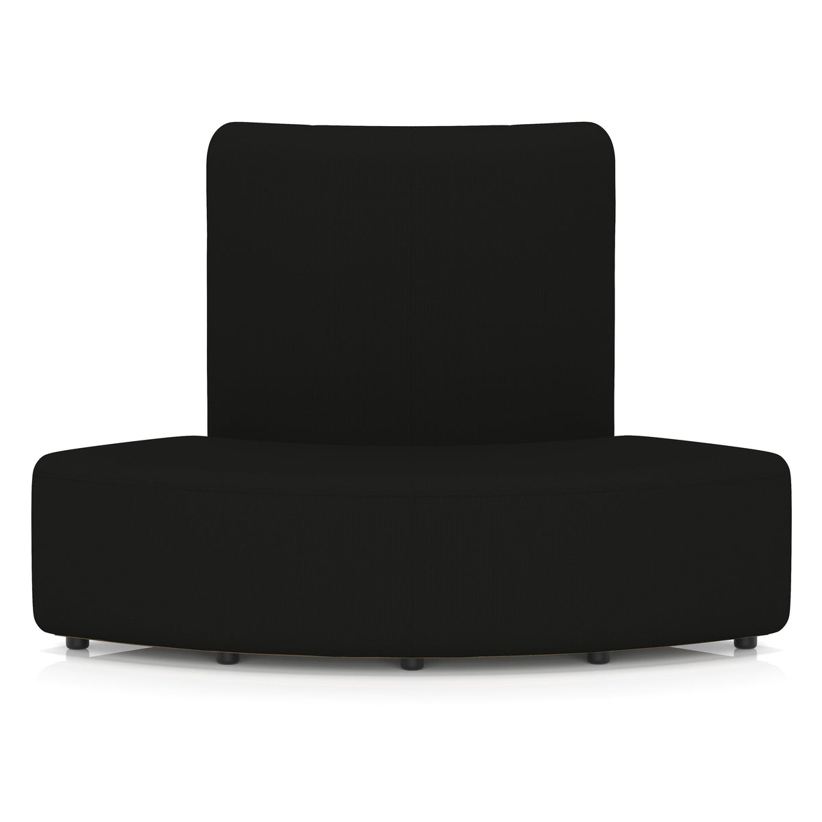 Commercial 90° Outer Curve Modular Seating – High Back – Crib 5 Contract Forward - Industrious Decor