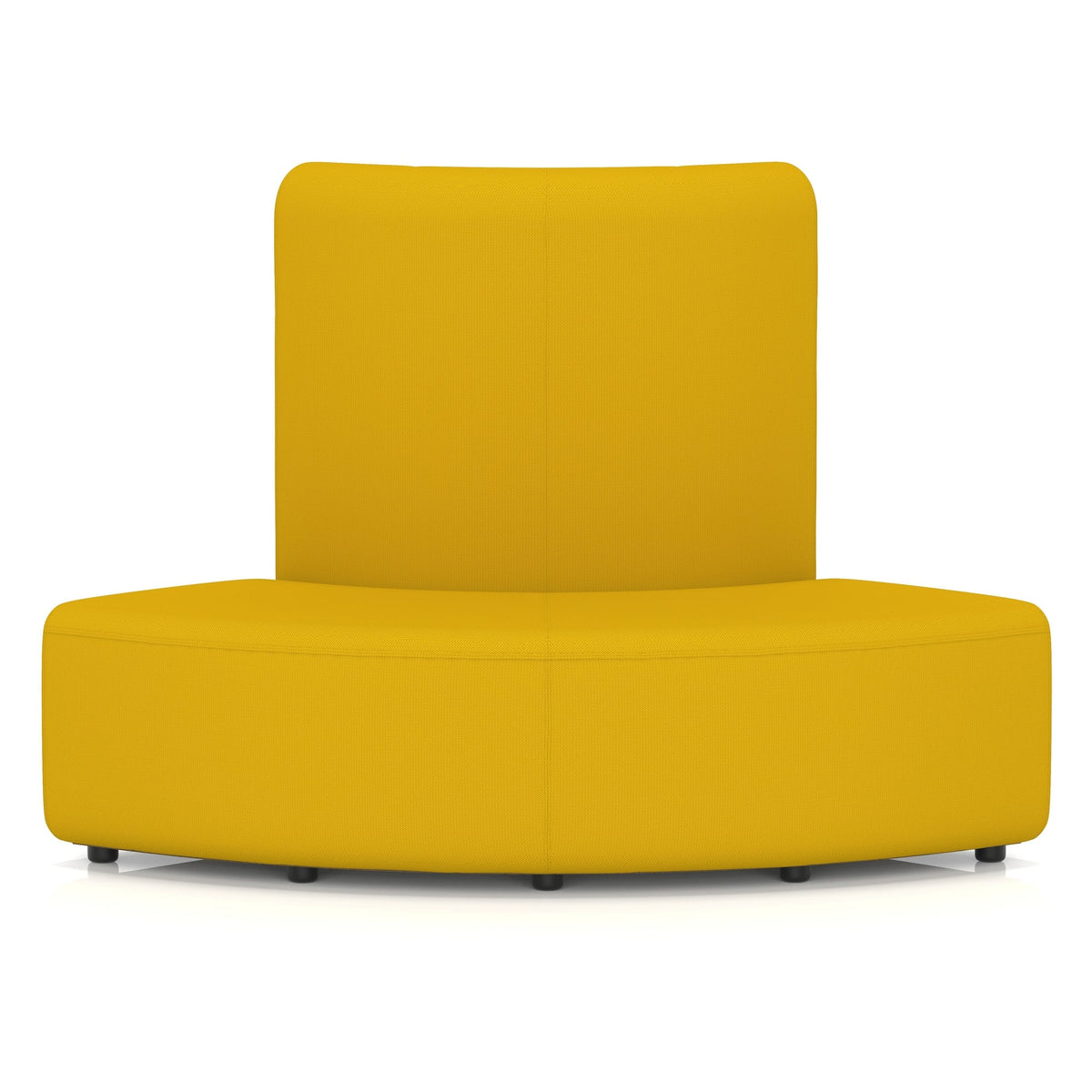 Commercial 90° Outer Curve Modular Seating – High Back – Crib 5 Contract Occasion - Industrious Decor