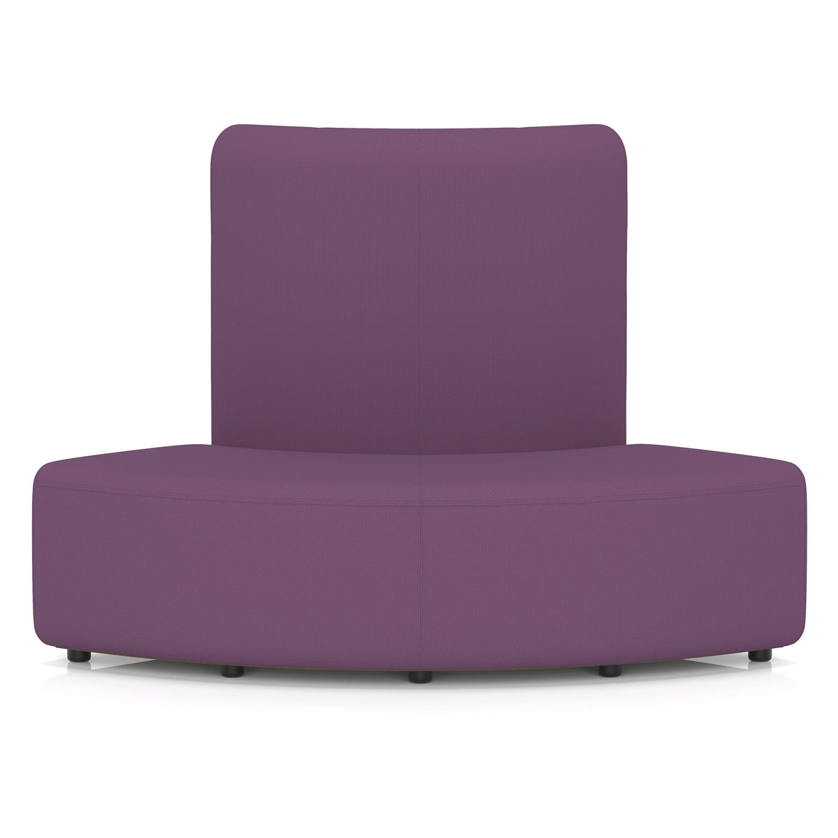 Commercial 90° Outer Curve Modular Seating – High Back – Crib 5 Contract Prime - Industrious Decor