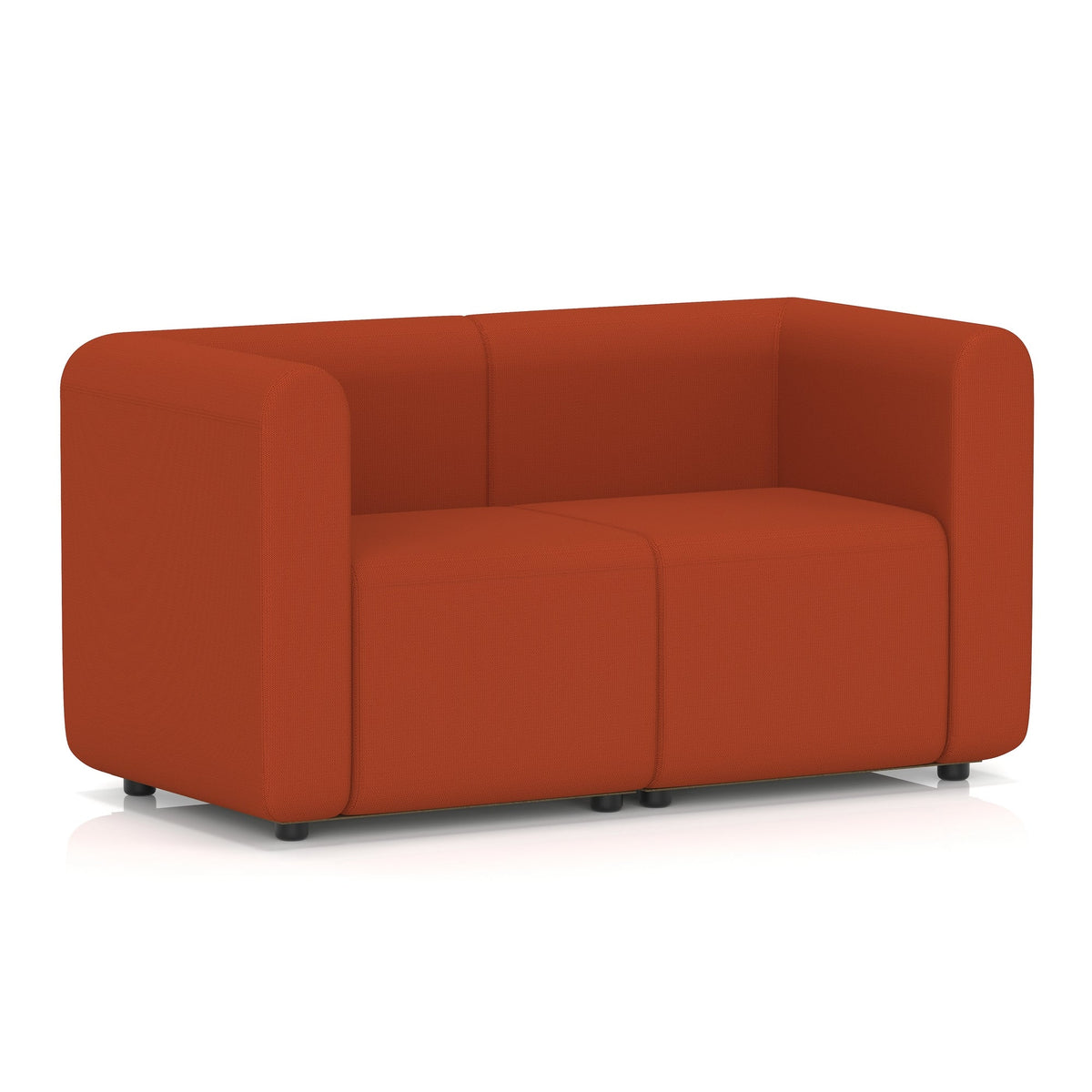 Commercial 2 seater modular sofa – Experience