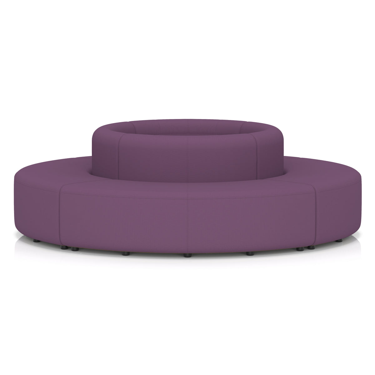 Commercial circular island seating low back – Prime