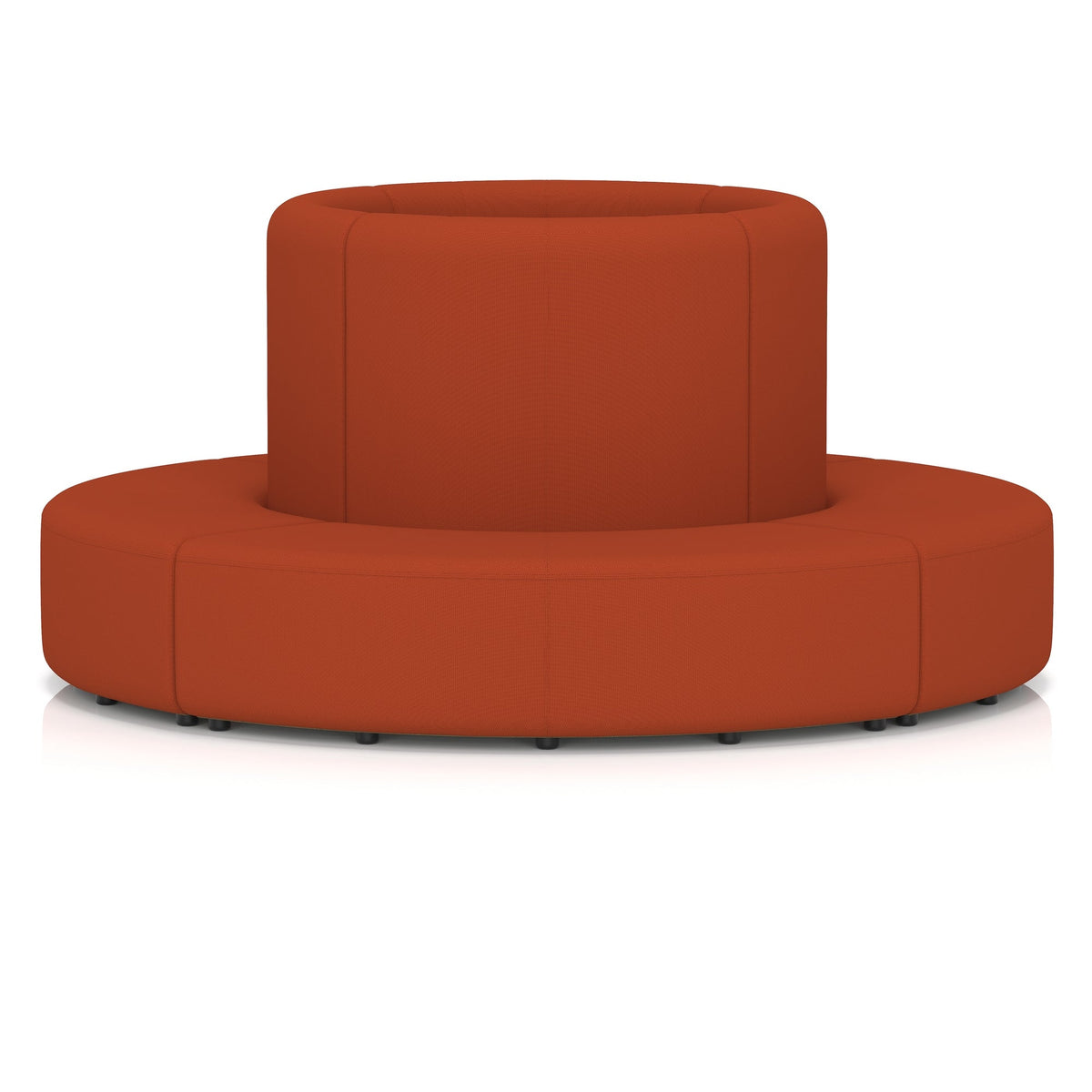 Commercial circular island seating high back – Experience