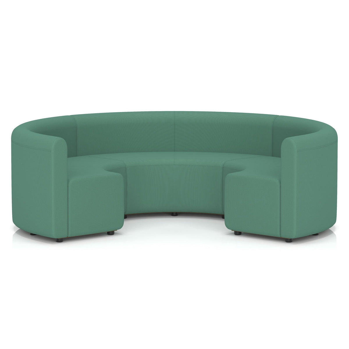 Commercial circular booth seating low back – Rest
