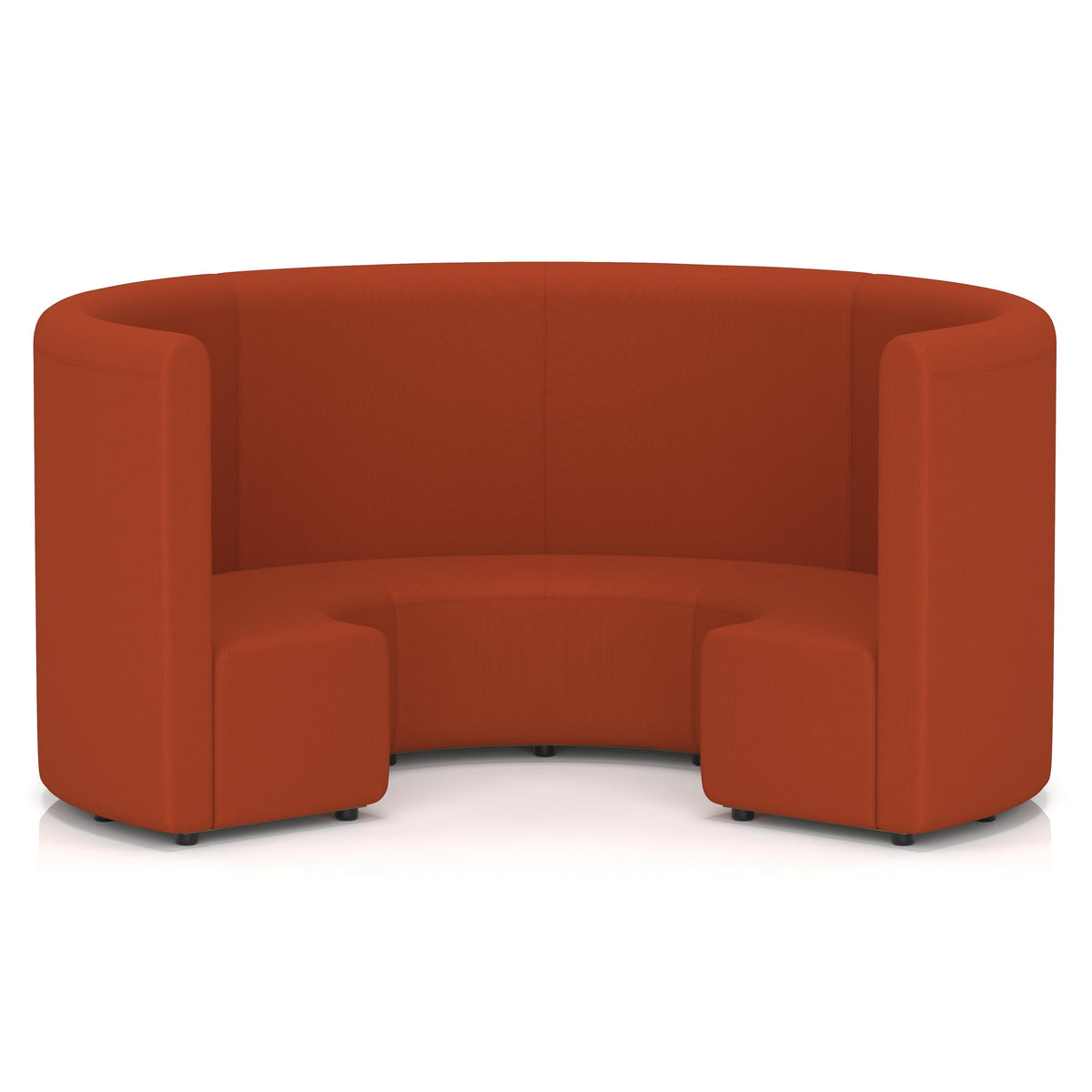 Commercial circular booth seating high back – Experience