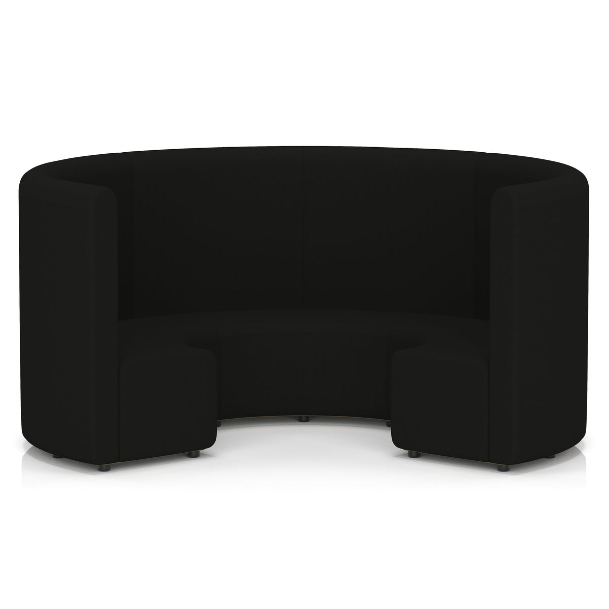 Commercial circular booth seating high back – Forward