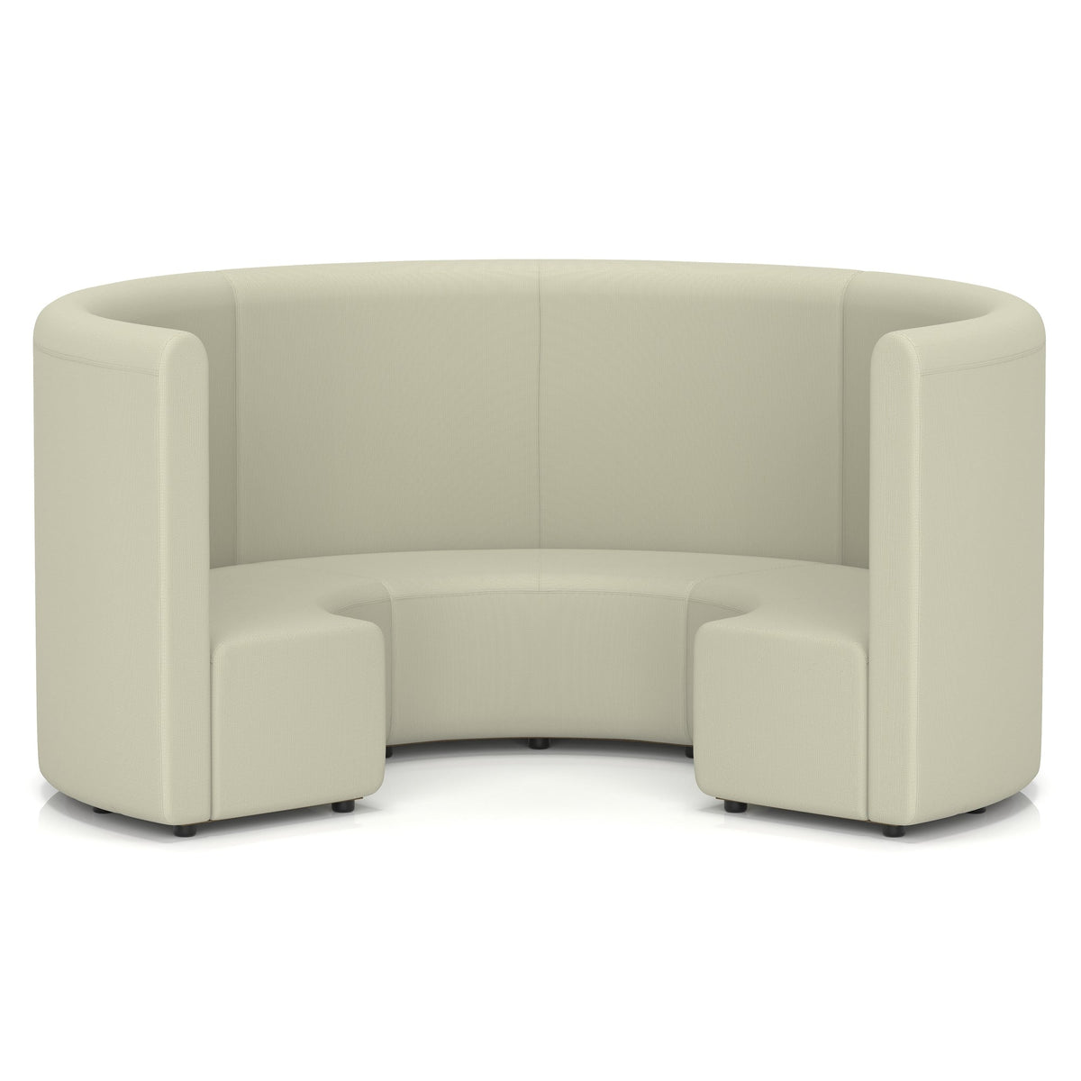 Commercial circular booth seating high back – Futurist