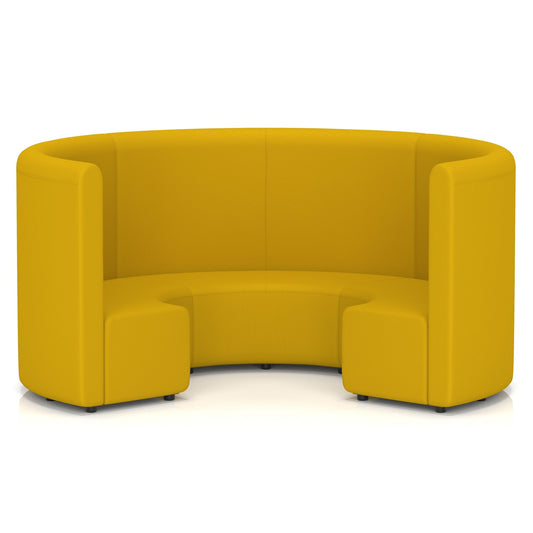 Commercial Circular Booth Seating – High Back – Crib 5 Occasion - Industrious Decor