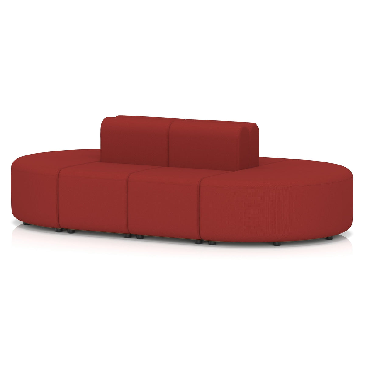 Commercial capsule island seating 8 seater low back – Extent