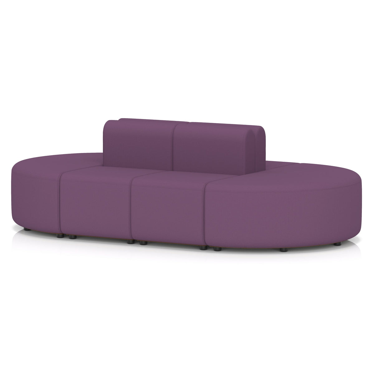 Commercial capsule island seating 8 seater low back – Prime