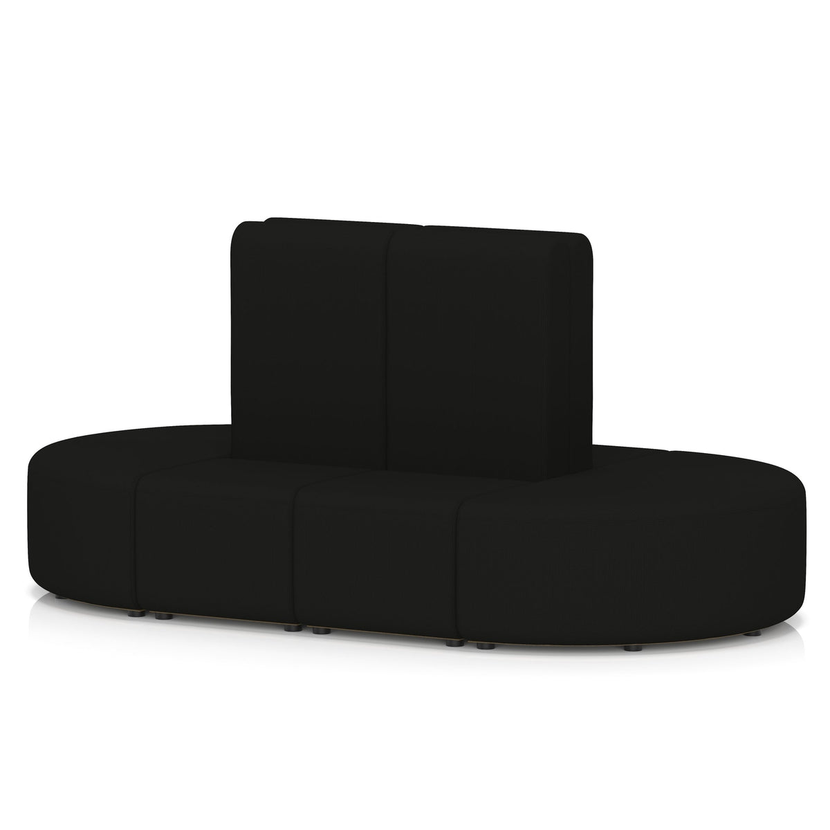 Commercial capsule island seating 8 seater high back – Forward