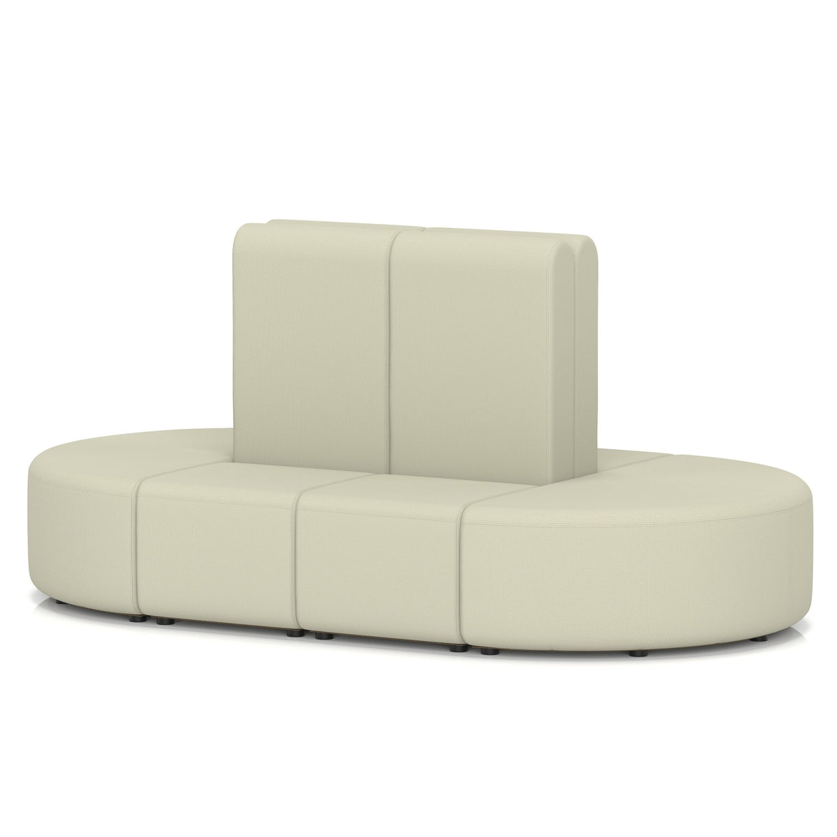 Commercial capsule island seating 8 seater high back – Futurist