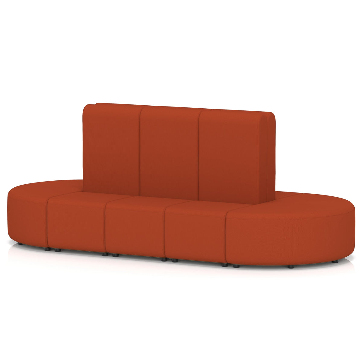 Commercial capsule island seating 10 seater high back – Experience