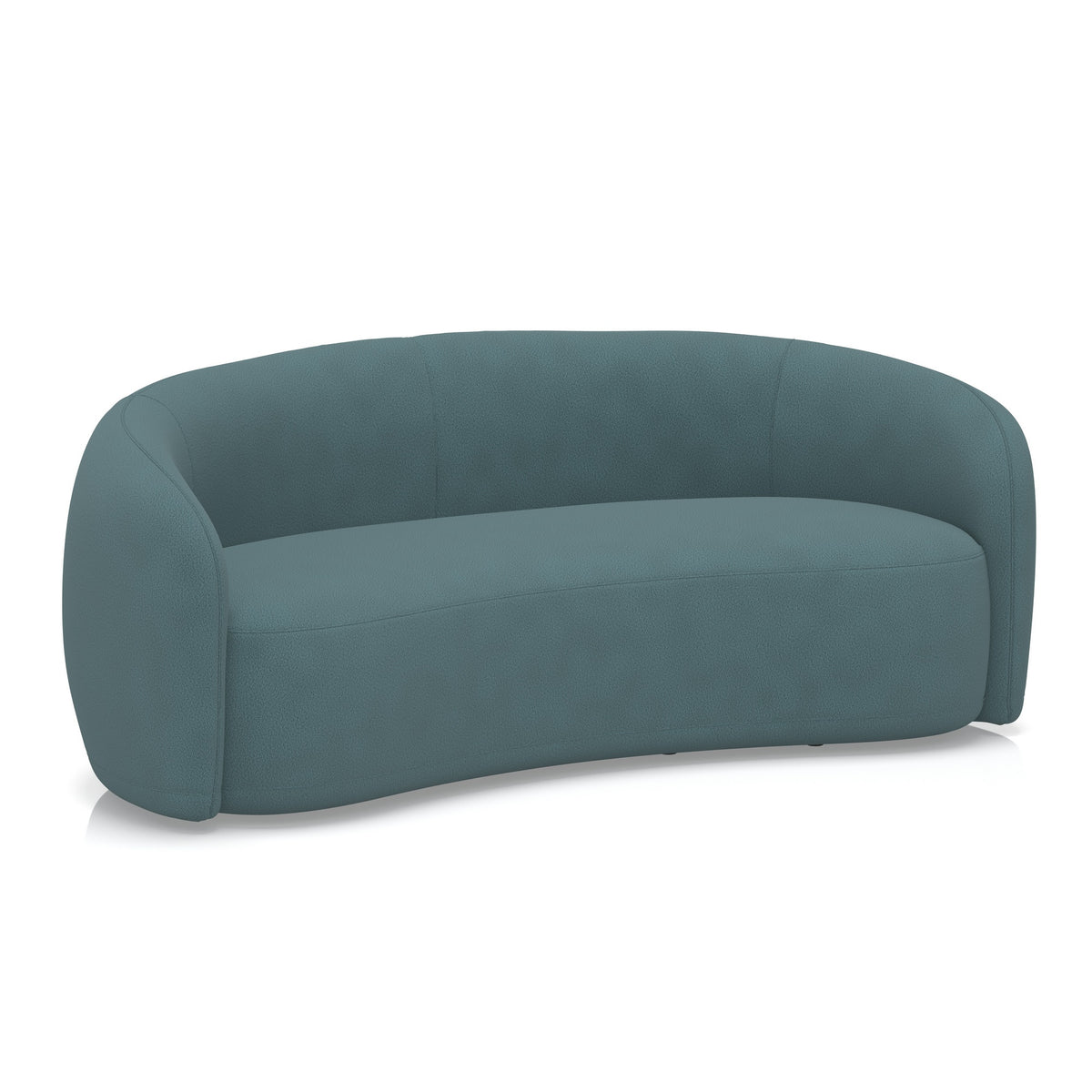 Jodie Bespoke Curved Sofa – Como Fabric Daydream - Industrious Decor