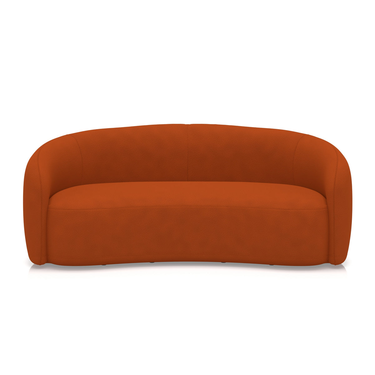 Jodie Bespoke Curved Sofa – Como Fabric Sahara - Industrious Decor